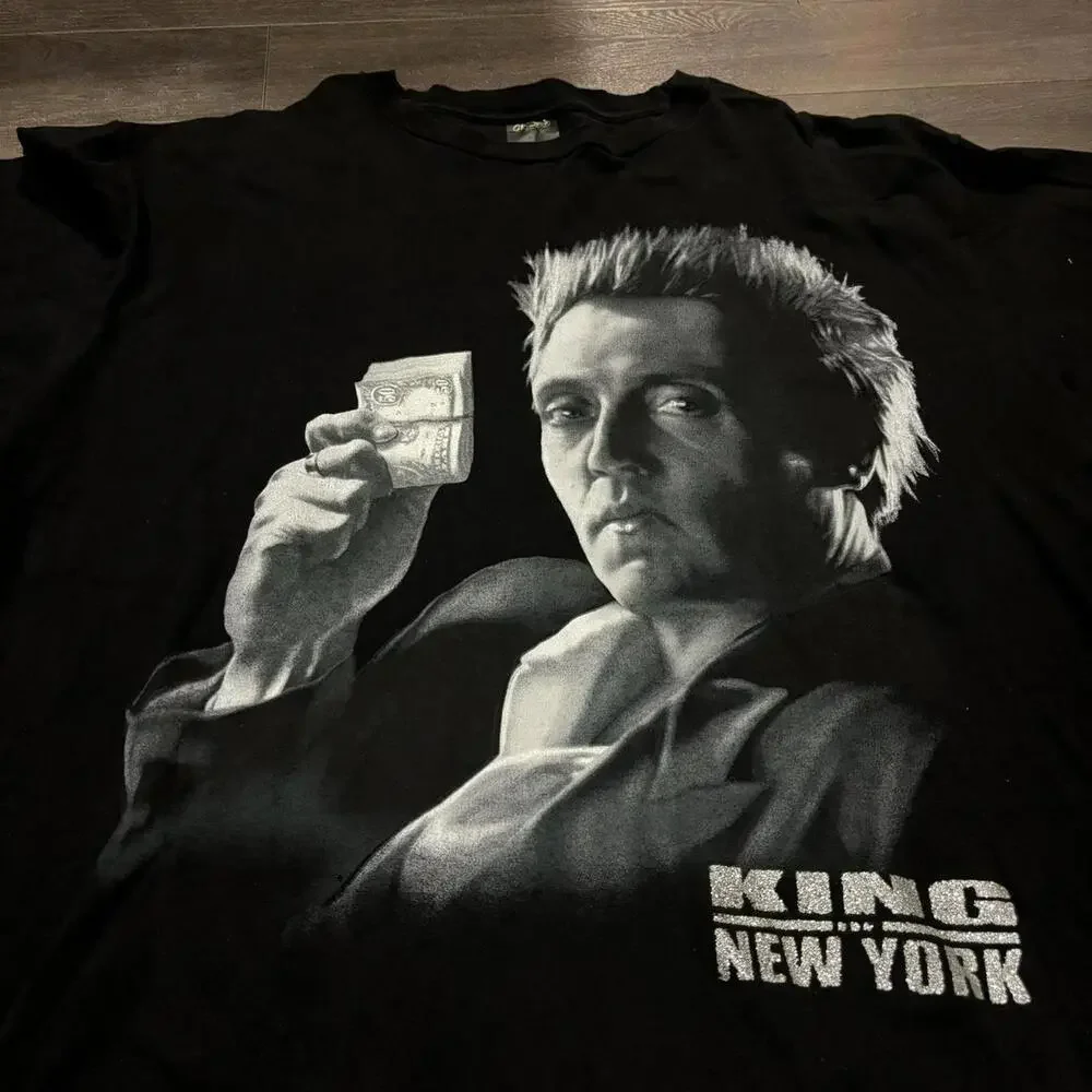 Vintage kings of New York Christopher Walken t shirt 00s XXL - Picture 4 of 5